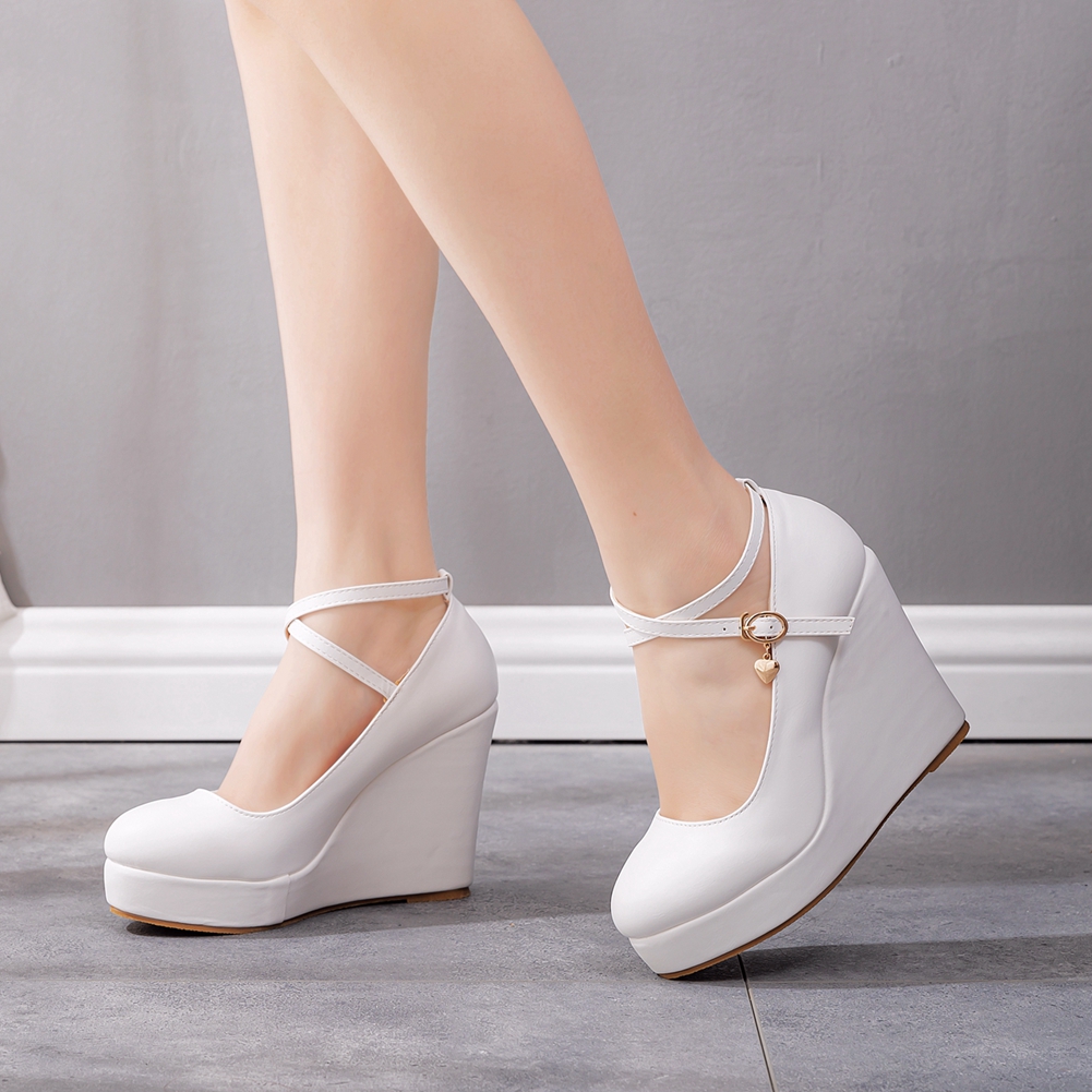Women's Platform Wedges High H - Mens Fashion Dress Shoes 리뷰 및 가격