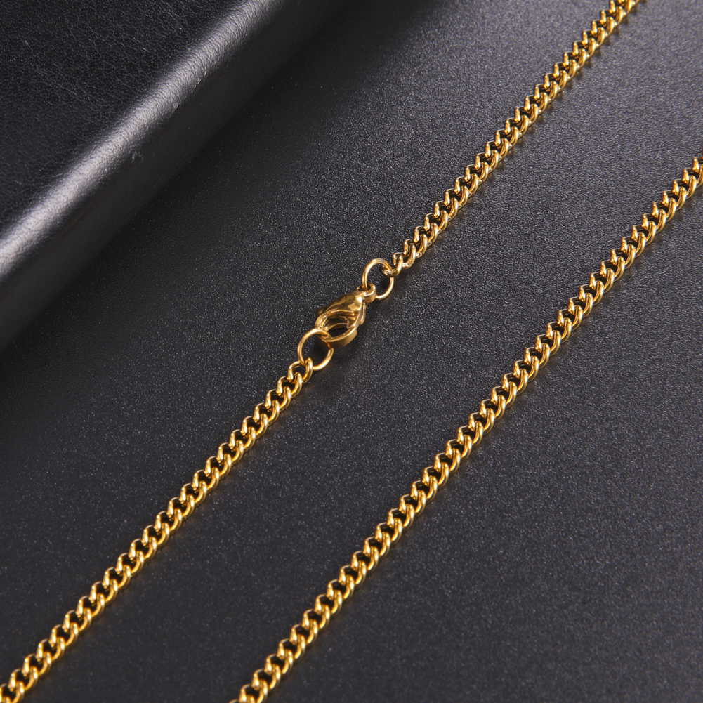 Skyrim 60CM Box Link Chain Nec - Men'S Fashion Gold Chain 리뷰 및 가격