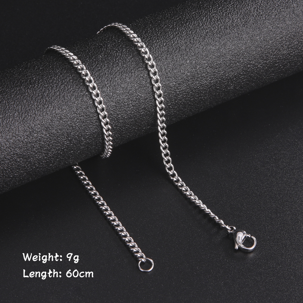Skyrim 60CM Box Link Chain Nec - Men'S Fashion Gold Chain 리뷰 및 가격